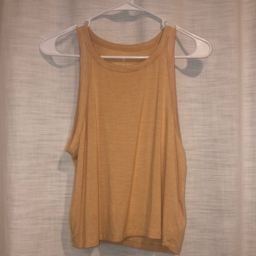 Yellow tank